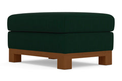 Logan Drive Ottoman :: Leg Finish: Pecan / Size: 25x35