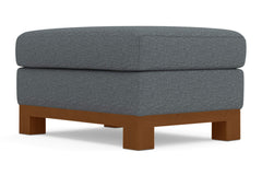 Logan Drive Ottoman :: Leg Finish: Pecan / Size: 25x35