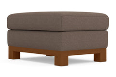 Logan Drive Ottoman :: Leg Finish: Pecan / Size: 25x35