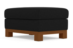 Logan Drive Ottoman :: Leg Finish: Pecan / Size: 25x35