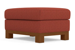 Logan Drive Ottoman :: Leg Finish: Pecan / Size: 25x35