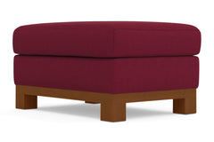 Logan Drive Ottoman :: Leg Finish: Pecan / Size: 25x35