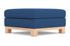 Logan Drive Ottoman :: Leg Finish: Natural / Size: 35x35
