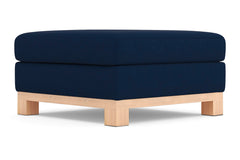 Logan Drive Ottoman :: Leg Finish: Natural / Size: 35x35