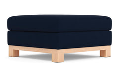 Logan Drive Ottoman :: Leg Finish: Natural / Size: 35x35