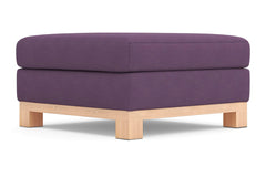 Logan Drive Ottoman :: Leg Finish: Natural / Size: 35x35