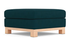 Logan Drive Ottoman :: Leg Finish: Natural / Size: 35x35