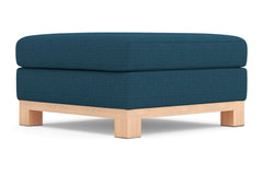 Logan Drive Ottoman :: Leg Finish: Natural / Size: 35x35
