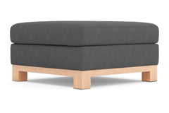 Logan Drive Ottoman :: Leg Finish: Natural / Size: 35x35