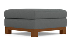 Logan Drive Ottoman :: Leg Finish: Pecan / Size: 35x35