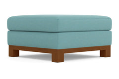 Logan Drive Ottoman :: Leg Finish: Pecan / Size: 35x35