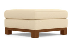 Logan Drive Ottoman :: Leg Finish: Pecan / Size: 35x35