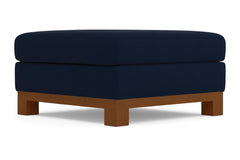 Logan Drive Ottoman :: Leg Finish: Pecan / Size: 35x35