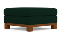 Logan Drive Ottoman :: Leg Finish: Pecan / Size: 35x35