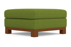 Logan Drive Ottoman :: Leg Finish: Pecan / Size: 35x35