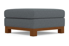 Logan Drive Ottoman :: Leg Finish: Pecan / Size: 35x35