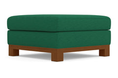 Logan Drive Ottoman :: Leg Finish: Pecan / Size: 35x35