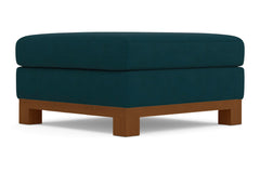 Logan Drive Ottoman :: Leg Finish: Pecan / Size: 35x35