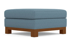 Logan Drive Ottoman :: Leg Finish: Pecan / Size: 35x35