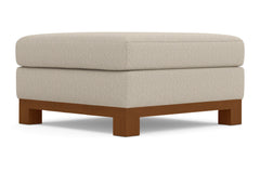 Logan Drive Ottoman :: Leg Finish: Pecan / Size: 35x35