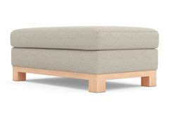 Logan Drive Ottoman :: Leg Finish: Natural / Size: 28x48