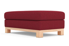 Logan Drive Ottoman :: Leg Finish: Natural / Size: 28x48