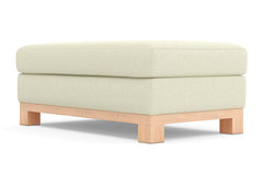 Logan Drive Ottoman :: Leg Finish: Natural / Size: 28x48