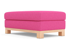 Logan Drive Ottoman :: Leg Finish: Natural / Size: 28x48