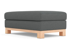 Logan Drive Ottoman :: Leg Finish: Natural / Size: 28x48