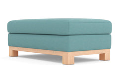 Logan Drive Ottoman :: Leg Finish: Natural / Size: 28x48