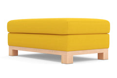 Logan Drive Ottoman :: Leg Finish: Natural / Size: 28x48