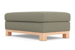 Logan Drive Ottoman :: Leg Finish: Natural / Size: 28x48