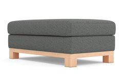 Logan Drive Ottoman :: Leg Finish: Natural / Size: 28x48