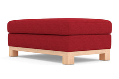 Logan Drive Ottoman :: Leg Finish: Natural / Size: 28x48