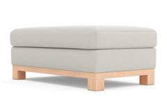 Logan Drive Ottoman :: Leg Finish: Natural / Size: 28x48