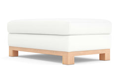 Logan Drive Ottoman :: Leg Finish: Natural / Size: 28x48