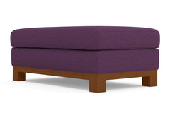 Logan Drive Ottoman :: Leg Finish: Pecan / Size: 28x48