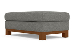 Logan Drive Ottoman :: Leg Finish: Pecan / Size: 28x48