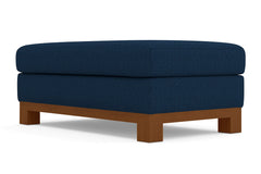 Logan Drive Ottoman :: Leg Finish: Pecan / Size: 28x48