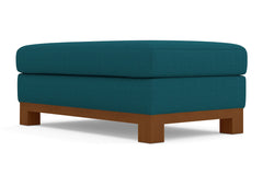 Logan Drive Ottoman :: Leg Finish: Pecan / Size: 28x48