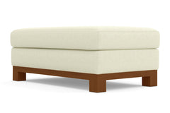 Logan Drive Ottoman :: Leg Finish: Pecan / Size: 28x48
