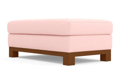 Logan Drive Ottoman :: Leg Finish: Pecan / Size: 28x48