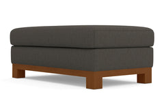Logan Drive Ottoman :: Leg Finish: Pecan / Size: 28x48
