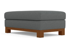 Logan Drive Ottoman :: Leg Finish: Pecan / Size: 28x48