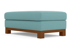 Logan Drive Ottoman :: Leg Finish: Pecan / Size: 28x48