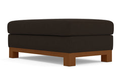 Logan Drive Ottoman :: Leg Finish: Pecan / Size: 28x48