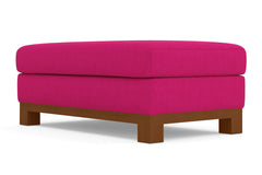 Logan Drive Ottoman :: Leg Finish: Pecan / Size: 28x48