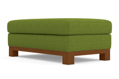 Logan Drive Ottoman :: Leg Finish: Pecan / Size: 28x48
