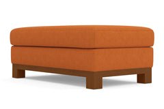 Logan Drive Ottoman :: Leg Finish: Pecan / Size: 28x48