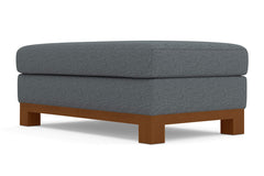 Logan Drive Ottoman :: Leg Finish: Pecan / Size: 28x48